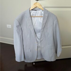 Seersucker Tailored Fit sport coat